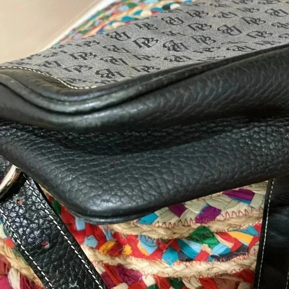 Dooney & Bourke  monogram grey black bag - Picture 3 of 8